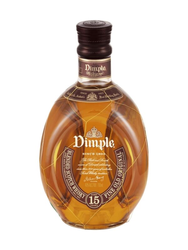 Dimple 15 Year Old Blended Scotch Whisky 700ml crop-1 914x1214