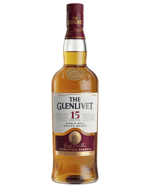 The Glenlivet 15 Year Old Single Malt Scotch Whisky 700ml